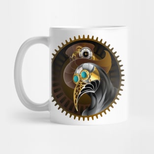 Steampunk Plague Doctor Mug